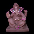 Eco friendly idol of hindu God Ganesha