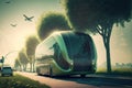 Eco-friendly journeys created with Generative AI technology