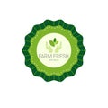 Eco Friendly Organic Natural Product Web Icon Green Logo Royalty Free Stock Photo