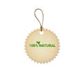 Eco Friendly Organic Natural Product Web Icon Tag Logo Royalty Free Stock Photo