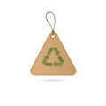 Eco Friendly Organic Reuse Natural Product Web Icon Tag Logo Royalty Free Stock Photo