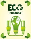 eco friendly planet design image