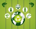 eco friendly planet design image