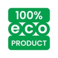 Eco friendly product stickers, labels, tags, icons