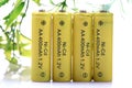 Eco friendly rechargeable batteries
