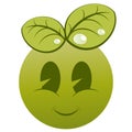 Eco-Friendly Smiley Fruit Royalty Free Stock Photo