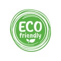 Eco-friendly stamp badge for clean production