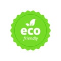 Eco friendly vector green icon