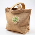 Eco friendly white burlap bags are reusable