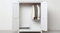 Eco-friendly White Wardrobe With Dutch Tradition Influence