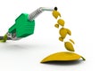 Eco fuel concept Royalty Free Stock Photo