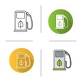 Eco fuel concept icon Royalty Free Stock Photo