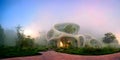 eco-futuristic architecture ESG concept full with greenery, parks, and other manmade green spaces in urban area