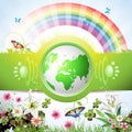 Eco Green Earth Royalty Free Stock Photo