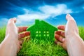 Eco House Royalty Free Stock Photo