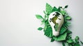Eco Illumination: Papercut Harmony of Earth's Light