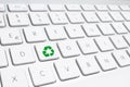 ECO Keyboard, Green Recycling Concept