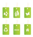 Eco and Labels Collection Royalty Free Stock Photo