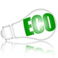 Eco Lamp Royalty Free Stock Photo