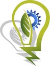 Eco lamp logo