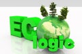 ECO logic Royalty Free Stock Photo