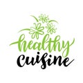 Eco logos, vegetarian healthy natural food stickers, healthy cuisine.