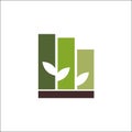 Eco Nature Building Logo vector Template