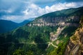 Eco Park Cherrapunji, Meghalaya. lovely view of the Green Canyons and Nohsngithiang Falls of Cherapunji Meghalaya.