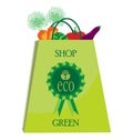 Eco Shopping Bag with vegatables