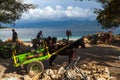 Eco transport on tropical islands Gili