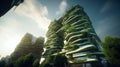 A Vision of a Sustainable Future: The Eco-Friendly City - AI generated