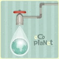 Eco water planet