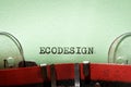 Ecodesign concept view