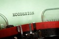 Ecodesign concept view