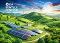 EcoFriendly Data Center Leading the Future of Sustainable and Ethical Computing with Innovative Green Technologies Royalty Free Stock Photo