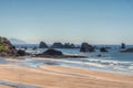 Ecola State Park on Central Oregon Coast Royalty Free Stock Photo