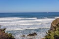 Ecola state park overlooking the Pacific and Ocean Oregon Royalty Free Stock Photo