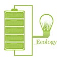 Ecologic modern infographic. Design elements