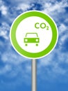 Ecologic sign Royalty Free Stock Photo