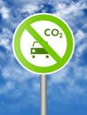 Ecologic sign Royalty Free Stock Photo