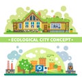 Ecological city concept