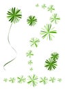 Ecological Concept, An Illustration Green Foxtail Royalty Free Stock Photo