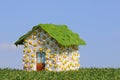 Ecological house Royalty Free Stock Photo