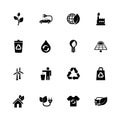 Ecological - Flat Vector Icons