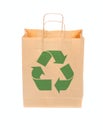 Ecological paper bag Royalty Free Stock Photo