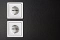Ecological power outlet Royalty Free Stock Photo