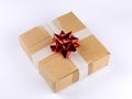 Ecological present box Royalty Free Stock Photo