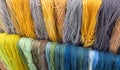 Ecological woolen threads Royalty Free Stock Photo