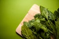 Ecologically pure spinach Royalty Free Stock Photo