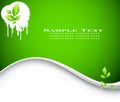 Ecology background vector Royalty Free Stock Photo